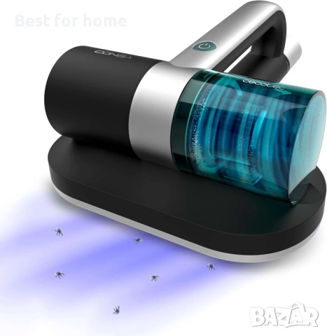 Cecotec Ръчна прахосмукачка за матраци и тапицерии,улавя алергените