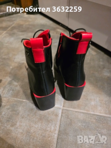 Боти естествена кожа , снимка 2 - Дамски боти - 53301276