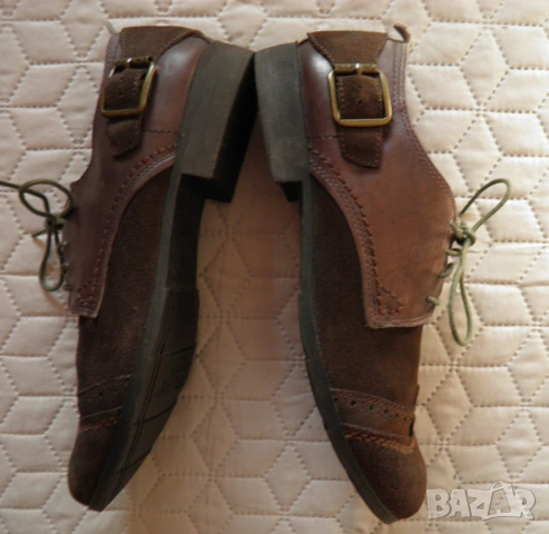 Replay оригинални мъжки обувки от естествен кафяв велур, снимка 2 - Ежедневни обувки - 53248383