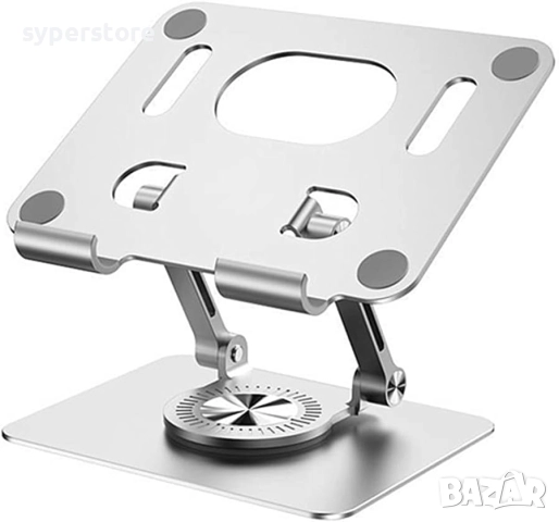 Стойка за таблет за бюро Digital One SP01129 n02, метална, черна, универсална 7-14", въртяща се, tab, снимка 13 - Селфи стикове, аксесоари - 52011157