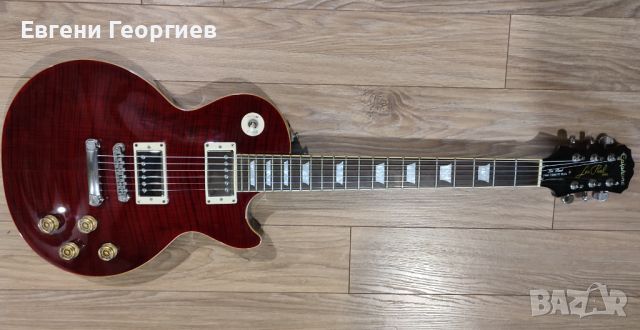 Epiphone Les Paul 1960 Tribute Plus Japan, снимка 2 - Китари - 46206769