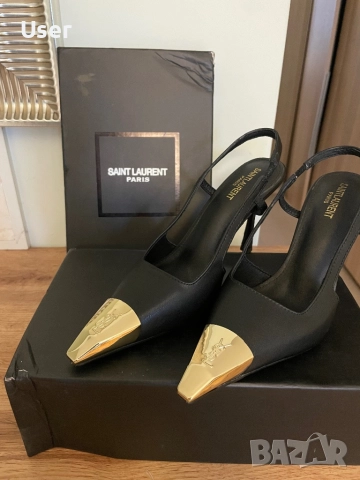Обувки Saint Laurent 