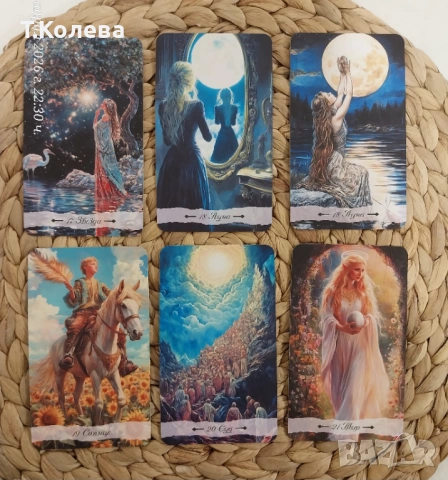 Авторско Таро Книжни страници , снимка 3 - Езотерика - 54137944