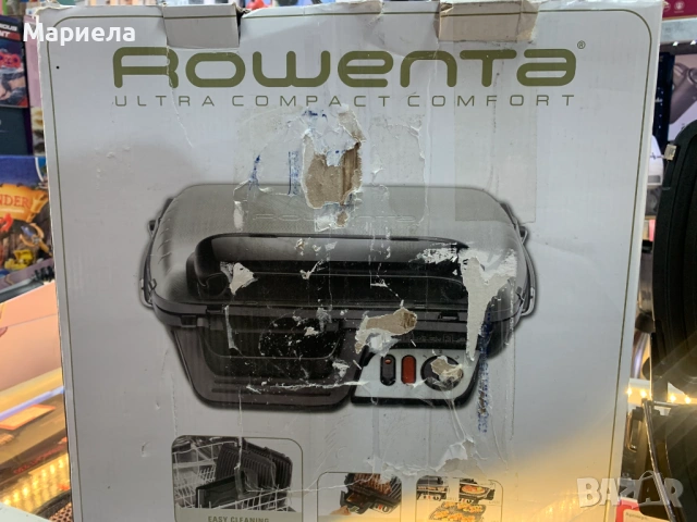 Контактен Грил Rowenta 2000W, снимка 2 - Скари - 54202555