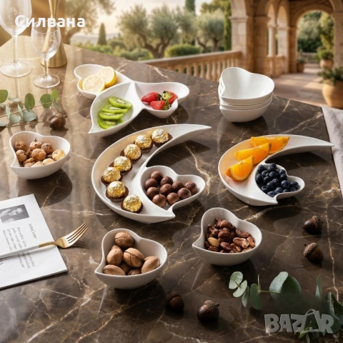 Висококачествен комплект за сервиране , снимка 2 - Сервизи - 54202715