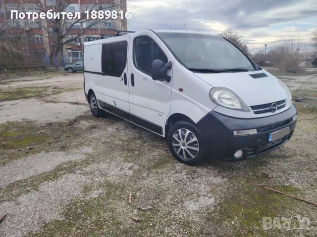 Opel vivaro 1.9 дизел макси база , снимка 7 - Бусове и автобуси - 53597140