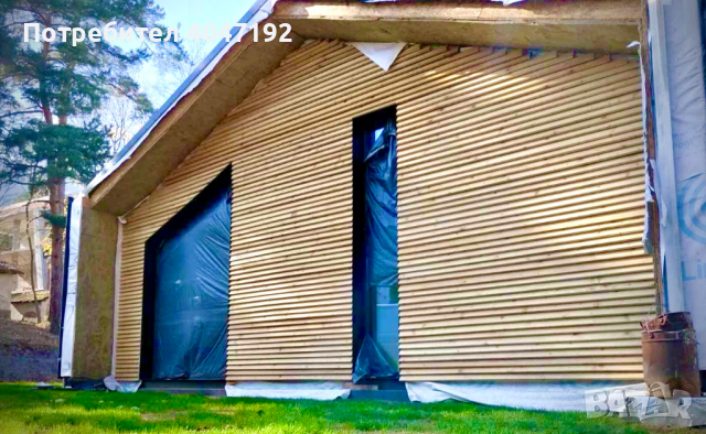 Вентилируема дървена фасада и дърводелски услуги , снимка 15 - Дърводелски услуги - 45010492