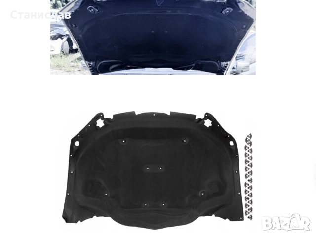 Изолация за преден капак на Mercedes S-Class W221, снимка 3 - Части - 52314663