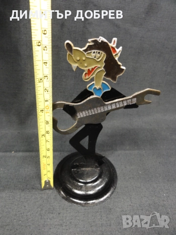 СТАРА РЕТРО СОЦ СССР НАСТОЛНА ФИГУРКА - ОТВАРАЧКА НУ ПОГОДИ, снимка 7 - Антикварни и старинни предмети - 51749158