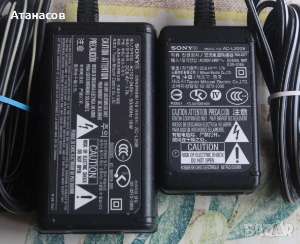 Зарядно - захранване за  видео камера Sony, снимка 7 - Батерии, зарядни - 35011696