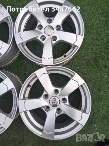 15цола за ХЮНДАЙ Мицибиши Киа Мазда 6.5J ×15 ет 45 ц.67.1 мм 5× 114.3мм , снимка 2 - Гуми и джанти - 52679221