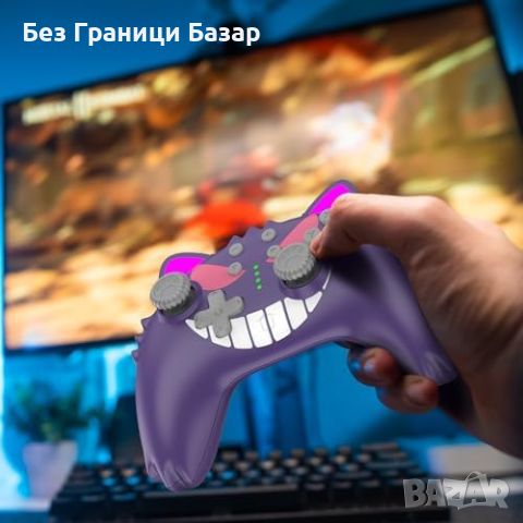 Нов джойстик Контролер за Switch и PC с Turbo функция и вибрация за игри, снимка 5 - Аксесоари - 46710958