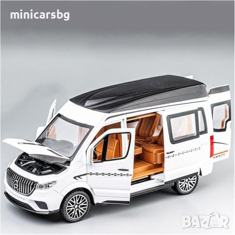 Метални колички - микробус: Mercedes-Benz Sprinter Van, снимка 2 - Колекции - 46187841