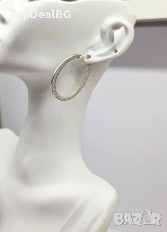 Сребърни обеци проба 925