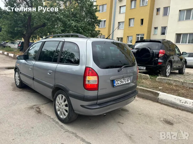 Opel Zafira A 2.2DTi Facelift / 7 места -цена 3400лв - регистрирана , прехвърля се веднага, винетка , снимка 4 - Автомобили и джипове - 46591064