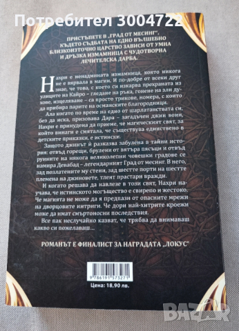 Град от месинг, снимка 3 - Художествена литература - 53648280