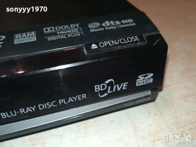 PANASONIC DMP-BD35 BLU-RAY PLAYER-LAN HDMI SD CARD OPTICAL-ВНОС SWISS 1408240731, снимка 9 - Плейъри, домашно кино, прожектори - 46901479