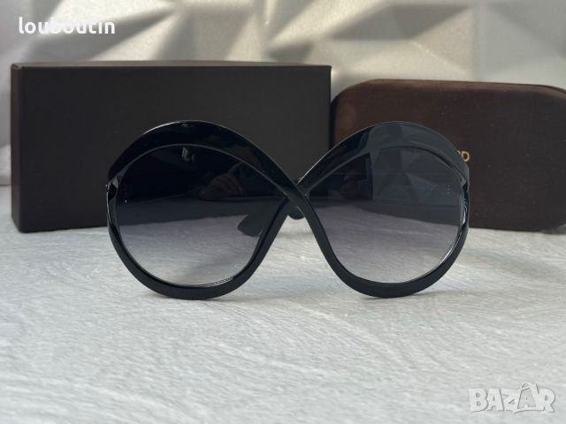 Tom Ford дамски слънчеви очила кръгли , снимка 7 - Слънчеви и диоптрични очила - 45870740