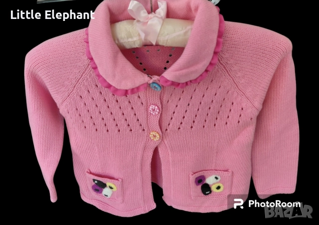 Плътна жилетка за 2-3 г момиченце"Stacey Clement-Geaduate fashion week",Англия/нова, снимка 1