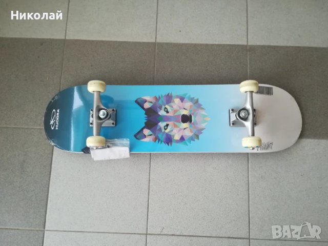 -47% НОВ Скейтборд HUDORA Wolf Instinct, снимка 2 - Скейтборд, ховърборд, уейвборд - 50539610