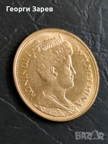 Златна монета,5 гулдена 1912 год, злато, тегло 3.36 гр, проба 900/1000, снимка 9 - Нумизматика и бонистика - 54210886