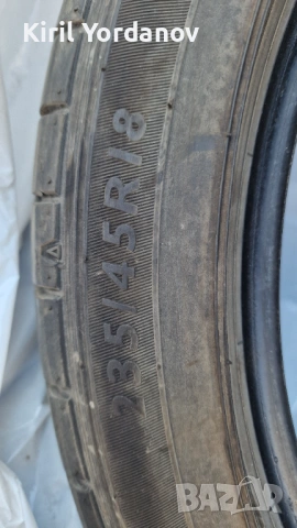 Гуми DUNLOP Sport Max 235/45/18, 94 Y / made in Japan, снимка 2 - Гуми и джанти - 54239297