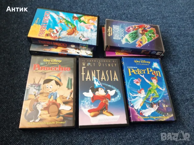 Видеокасети VHS Класика Walt Disney Aнимация, снимка 1 - Колекции - 49075058