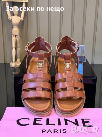 Celine Дамски Сандали Селин - 3 Налични Цвята Код E265, снимка 8 - Сандали - 50413149