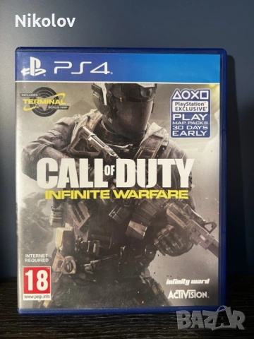 Call of Duty Infinite Warfare PS4 COD (Съвместима с PS5), снимка 2 - Игри за PlayStation - 53617459