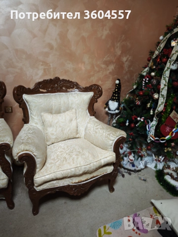 Мебели дърворезба спешно, снимка 7 - Дивани и мека мебел - 52801086