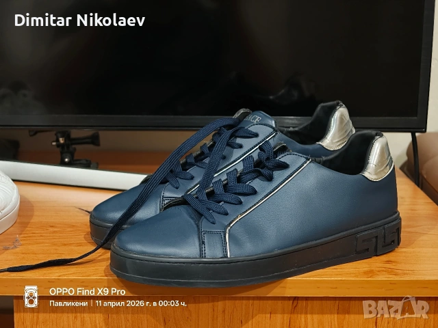 мъжки кецове Версаче , снимка 5 - Кецове - 54220219