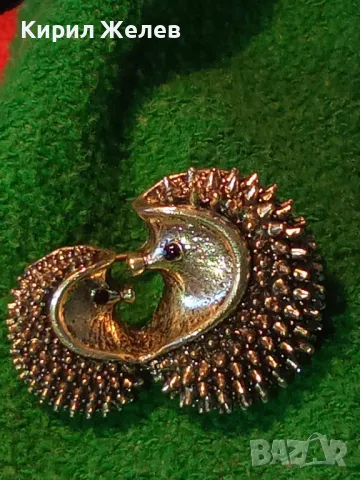 Две СЛАДКИ ТАРАЛЕЖЧЕТА ПОСРЕБРЕНА ФИГУРАЛНА ВИНТИДЖ АРТ БРОШКА 48766, снимка 12 - Други - 48160455