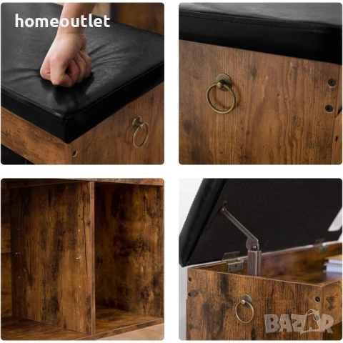 ПРОМОЦИЯ Пейка с място за съхранение BF40HX01, снимка 5 - Скринове - 50694647