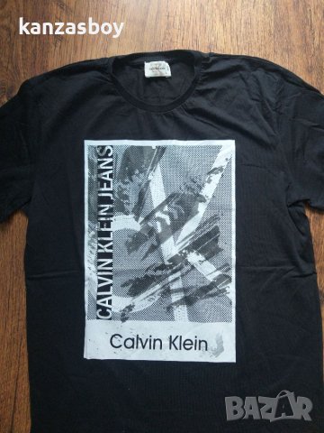 Calvin Klein - страхотна мъжка тениска , снимка 3 - Тениски - 45513487