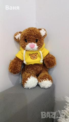 Ръчно плетено мече, снимка 15 - Плюшени играчки - 52260197