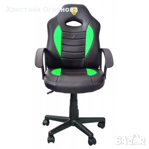 Детски геймърски офис стол – Спортен дизайн, ергономичен и регулируем, снимка 7 - Други стоки за дома - 53367470