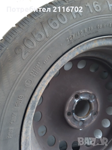Зимни гуми с джанти 16, снимка 6 - Гуми и джанти - 51955939