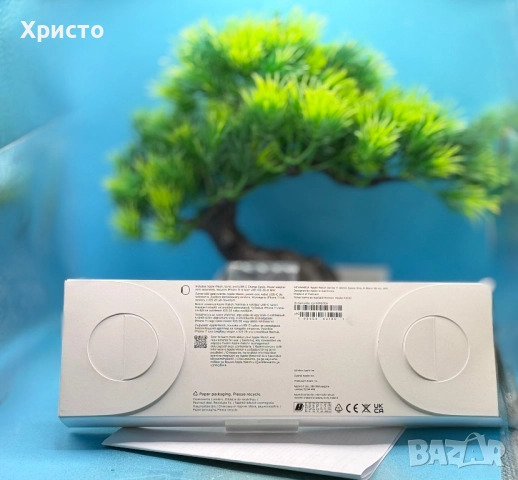 НОВ!!! Apple Watch 11 GPS, Space Grey Aluminium 46mm, Black Sport Band - M/L , снимка 3 - Смарт часовници - 52462779