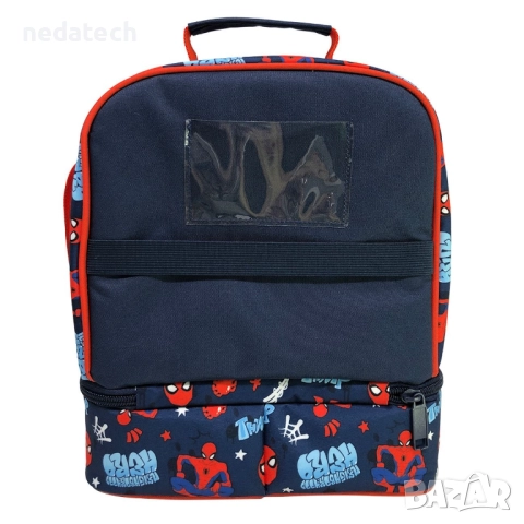 Термо чанта за обяд Спайдърмен, 22x14x28 см., снимка 3 - Хладилни чанти - 51520735