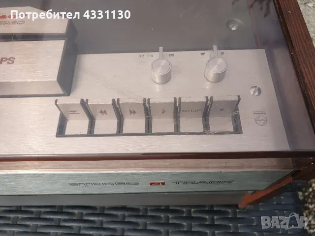 ролков магнетофон Philips 4407, снимка 3 - Аудиосистеми - 49778111