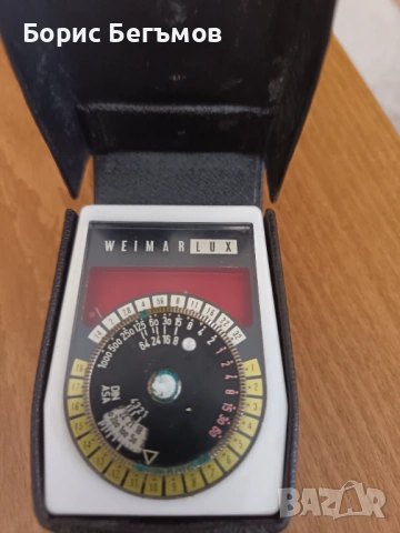 Немски фотографски светломер Welmar Lux, снимка 5 - Антикварни и старинни предмети - 53784839