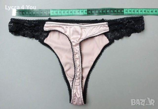 C&A Lingerie M/L светлорозови сатенени прашки, снимка 6 - Бельо - 51862076