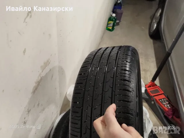 Продавам нови летни гуми 195/55R16 continental , снимка 1 - Гуми и джанти - 48707673