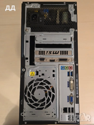 Kомпютър HP 130€ 16GB RAM, 128GB SSD, i7 4770, R7 2GB и монитор 24 AOC, снимка 6 - За дома - 53624993