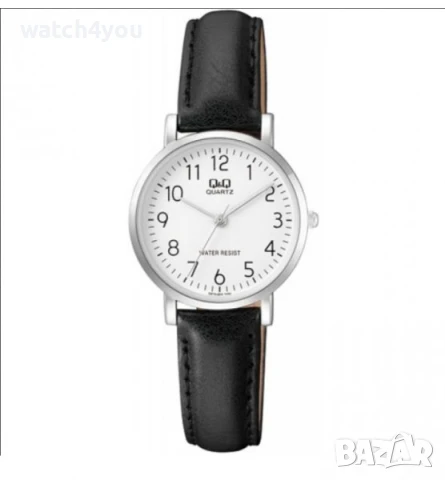 НОВ ДАМСКИ ЧАСОВНИК Q&Q Q57A-001PY С КОЖЕНА КАИШКА - ЯПОНСКИ МЕХАНИЗЪМ.ДАМСКИ ЧАСОВНИЦИ QQ C37A-005P, снимка 4 - Дамски - 44816487