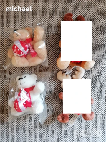 Плюшени играчки Кока Кола, Киндер, Милка, снимка 2 - Плюшени играчки - 45701830