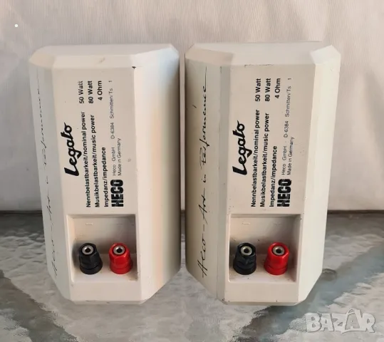 Тонколони Heco D-6384 Schmitten Made in Germany, снимка 2 - Тонколони - 50225420