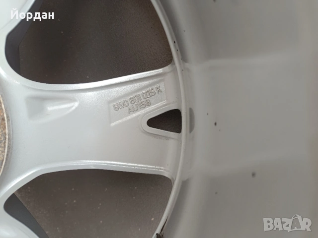 ОРИГИНАЛНИ джанти 17 ' цола 5x112 АУДИ / AUDI Volkswagen Skoda ET38 7,5J 66.6, снимка 13 - Гуми и джанти - 54207667