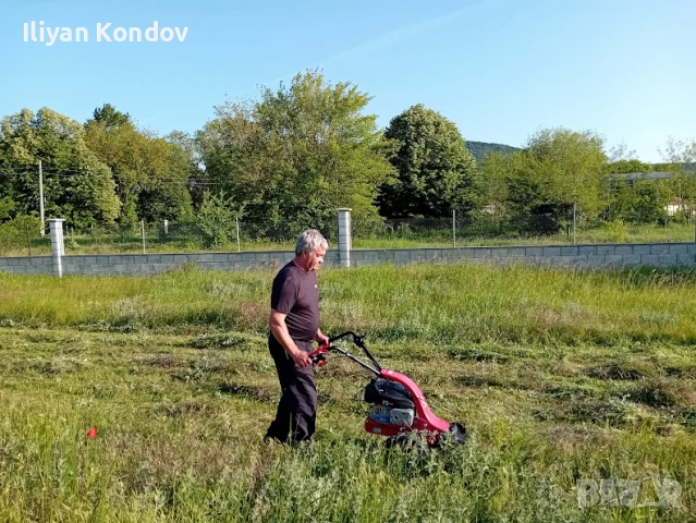 Палцова косачка за трева EUROSYSTEMS M 90, B&S 625 Exi, 3.7 к.с, снимка 2 - Градинска техника - 54015789