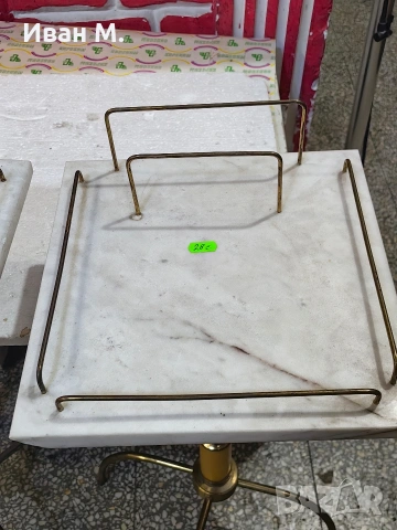 Мраморни масички за телефон , снимка 5 - Антикварни и старинни предмети - 53267214